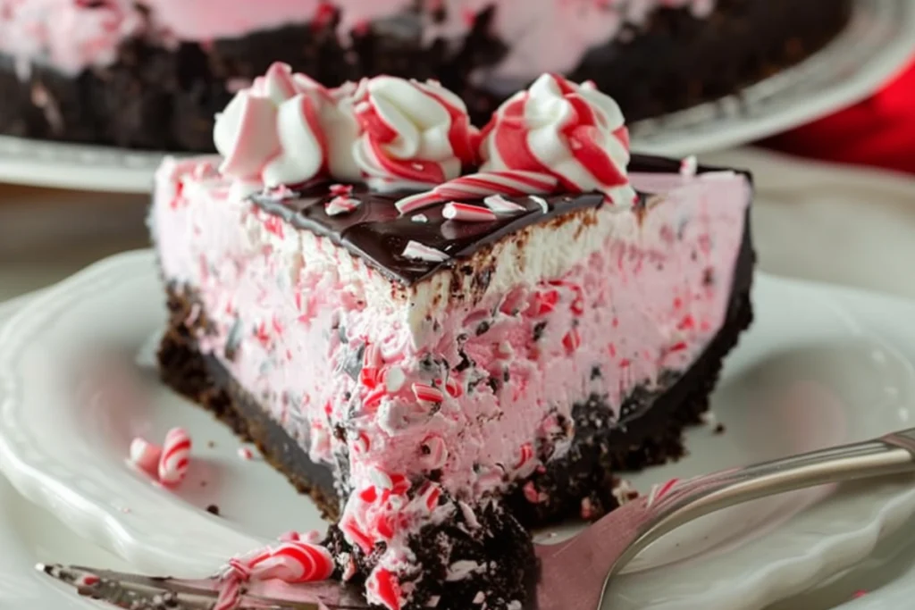 No-Bake Peppermint Cheesecake