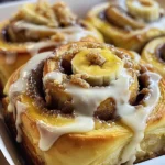 Banana Bread Cinnamon Rolls