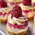 Raspberry Bliss Cheesecake Bites