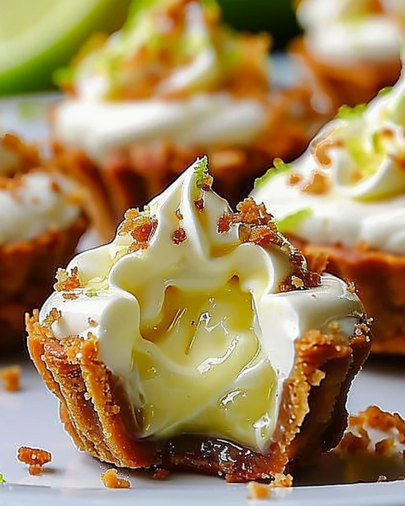 Heavenly No-Bake Mini Key Lime Pies