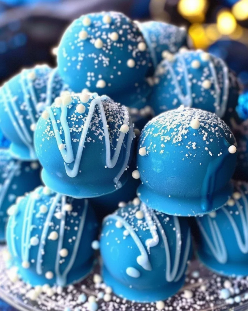  Blue Christmas Truffles 