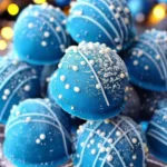 Blue Christmas Truffles