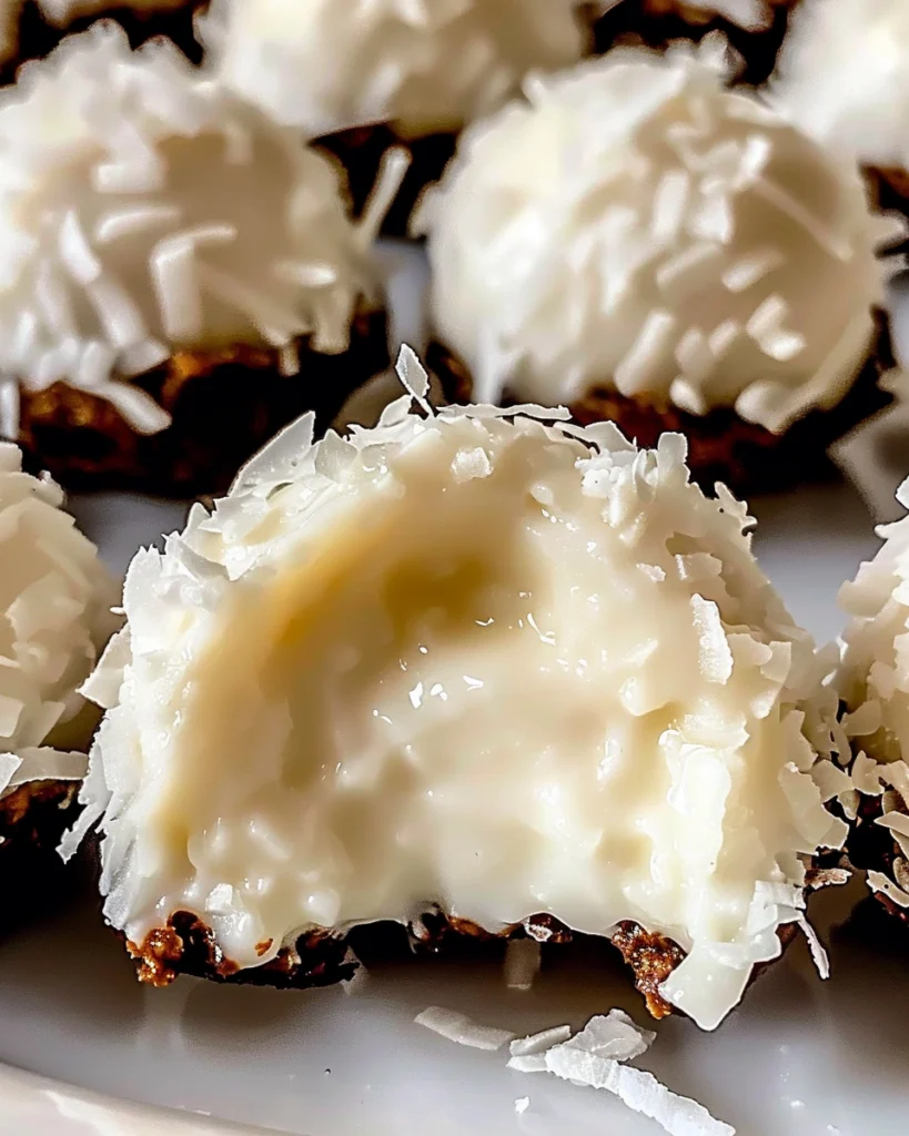 No-Bake Coconut Cream Balls