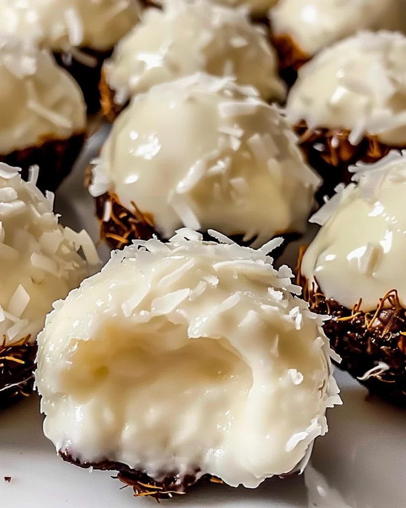 No-Bake Coconut Cream Balls