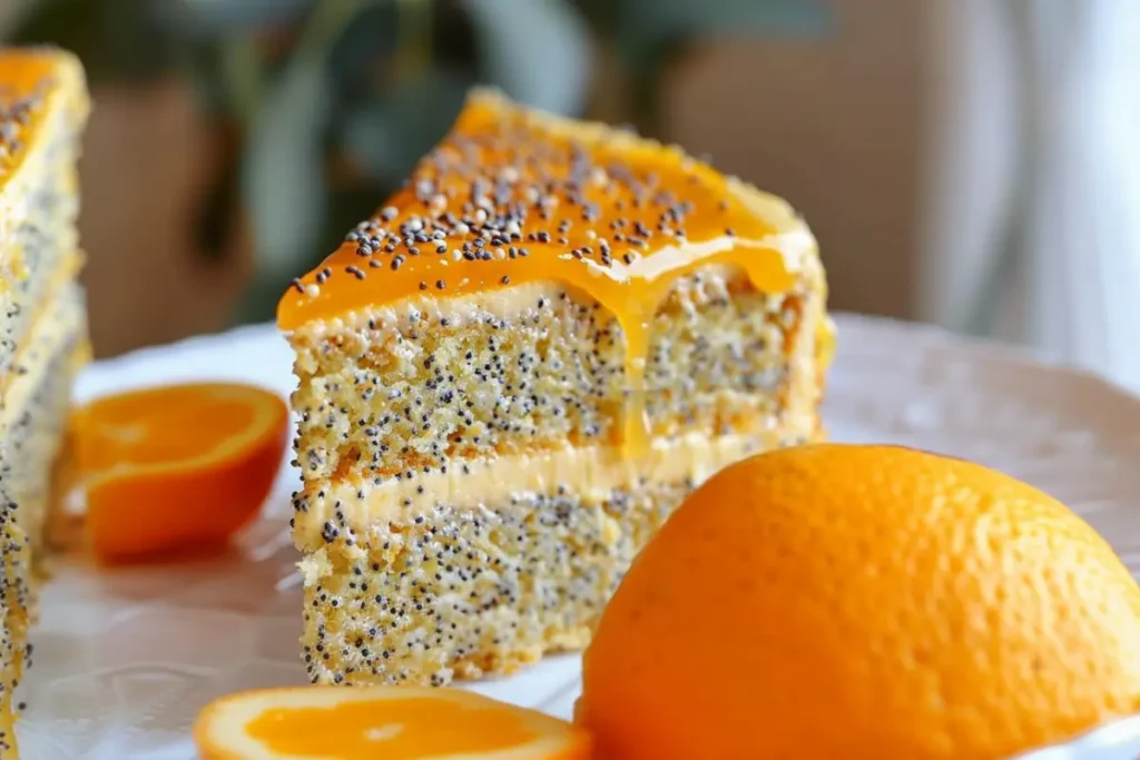 Orange Poppy Seed Cake