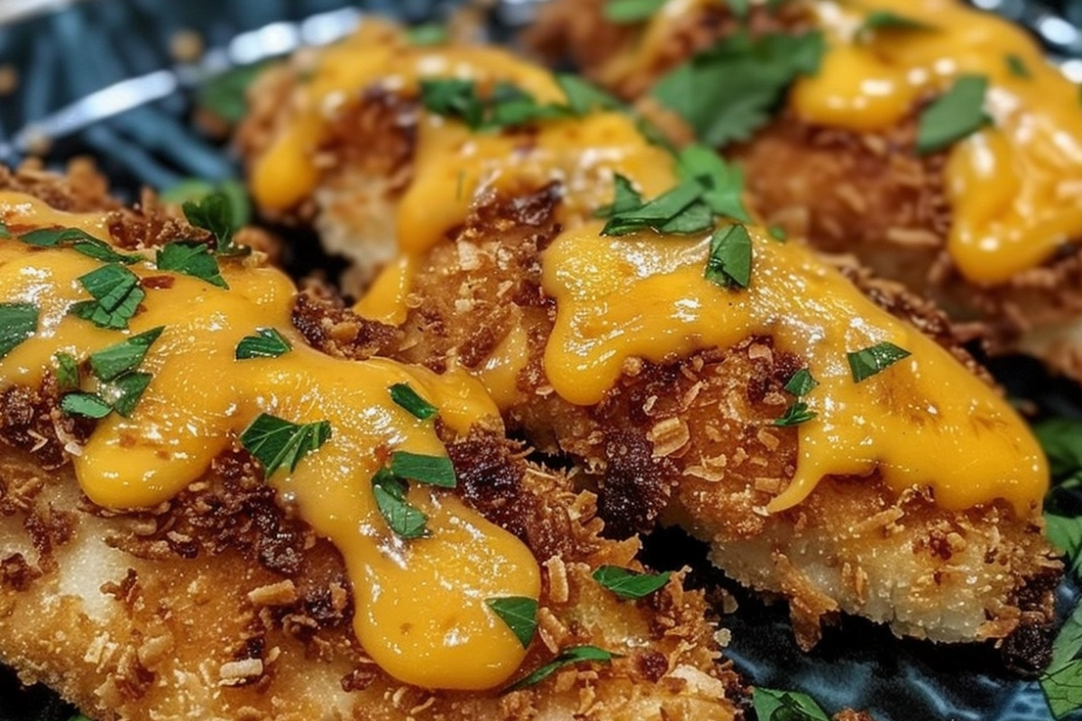 Crispy Cheddar Chicken