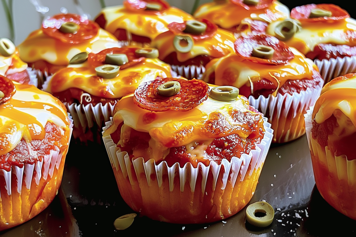 Deep Dish Pizza Cupcake