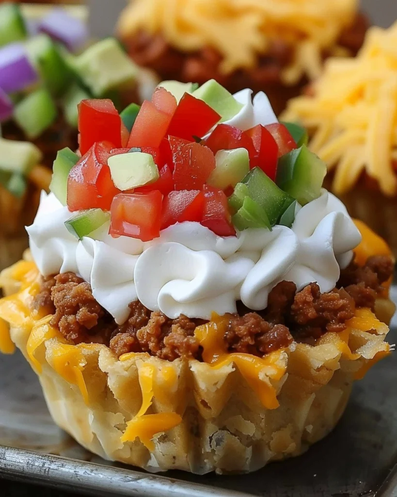 Taco Cupcakes