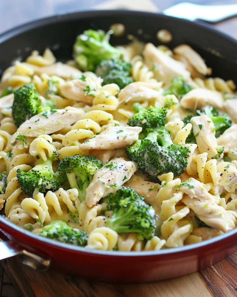 Chicken and Broccoli Alfredo