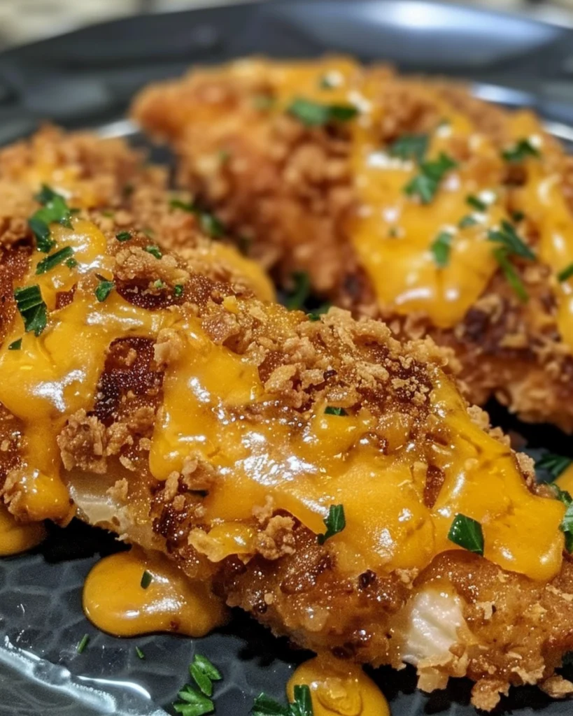 Crispy Cheddar Chicken