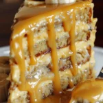 Heavenly Banana Caramel Cake