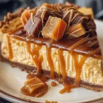 Caramel Candy Cheesecake