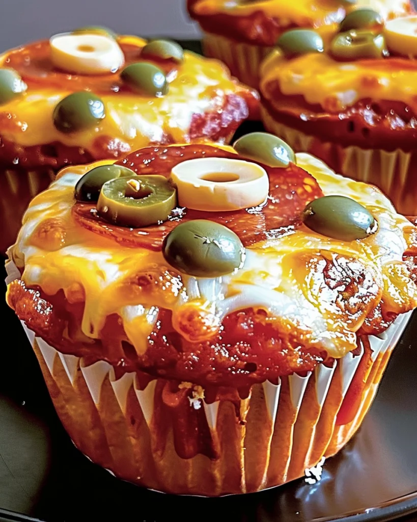 Deep Dish Pizza Cupcake