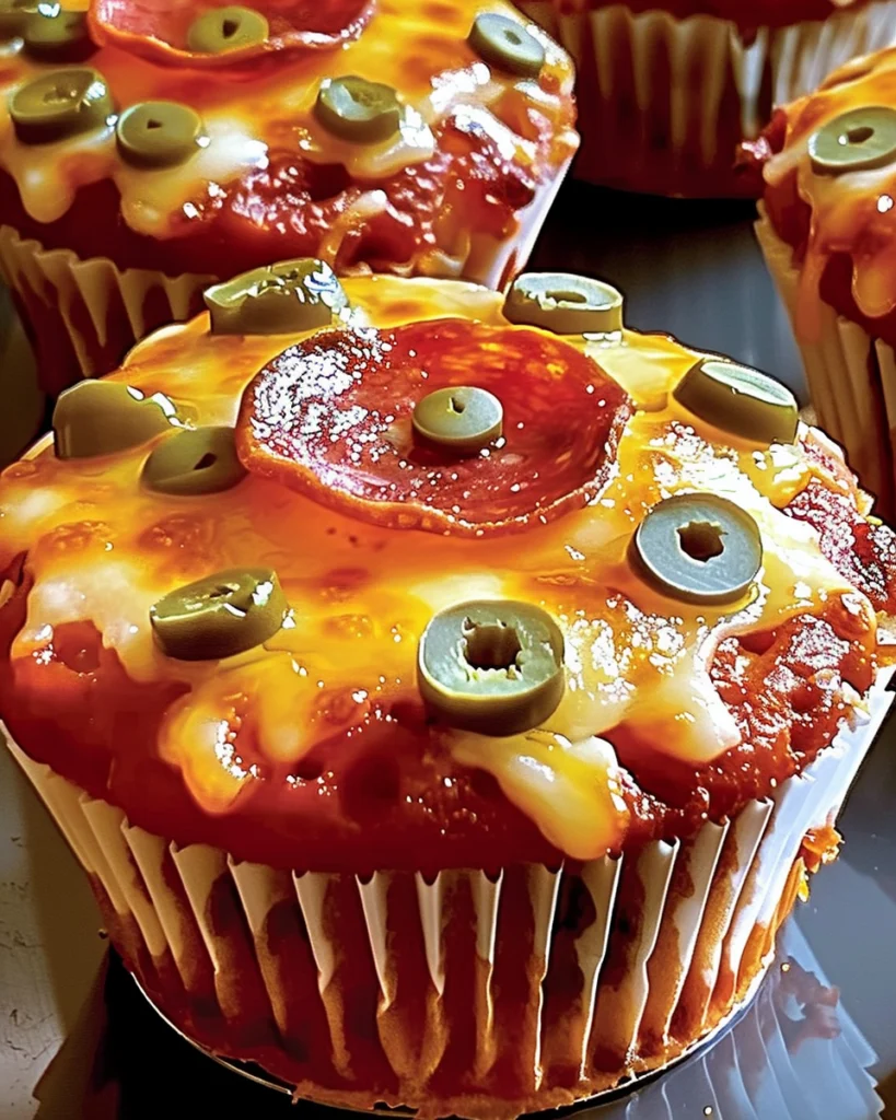 Deep Dish Pizza Cupcake