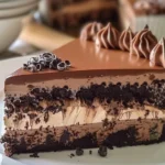 Black Tie Mousse Cake