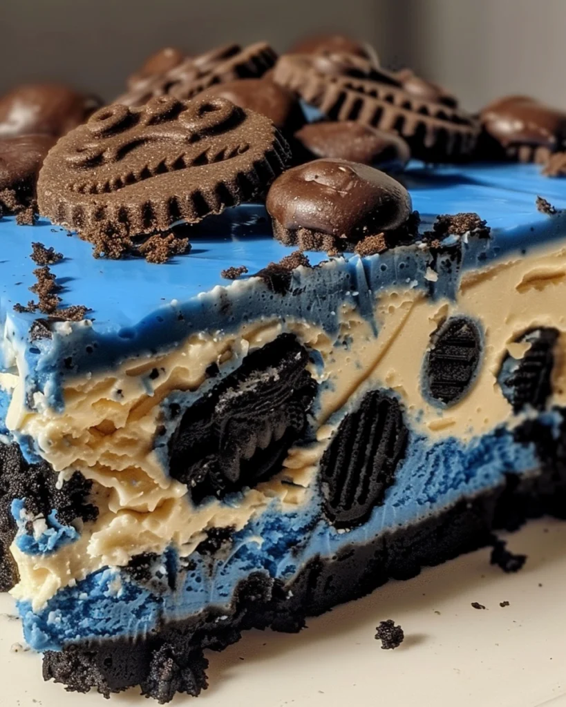  Cookie Monster Cheesecake recipe