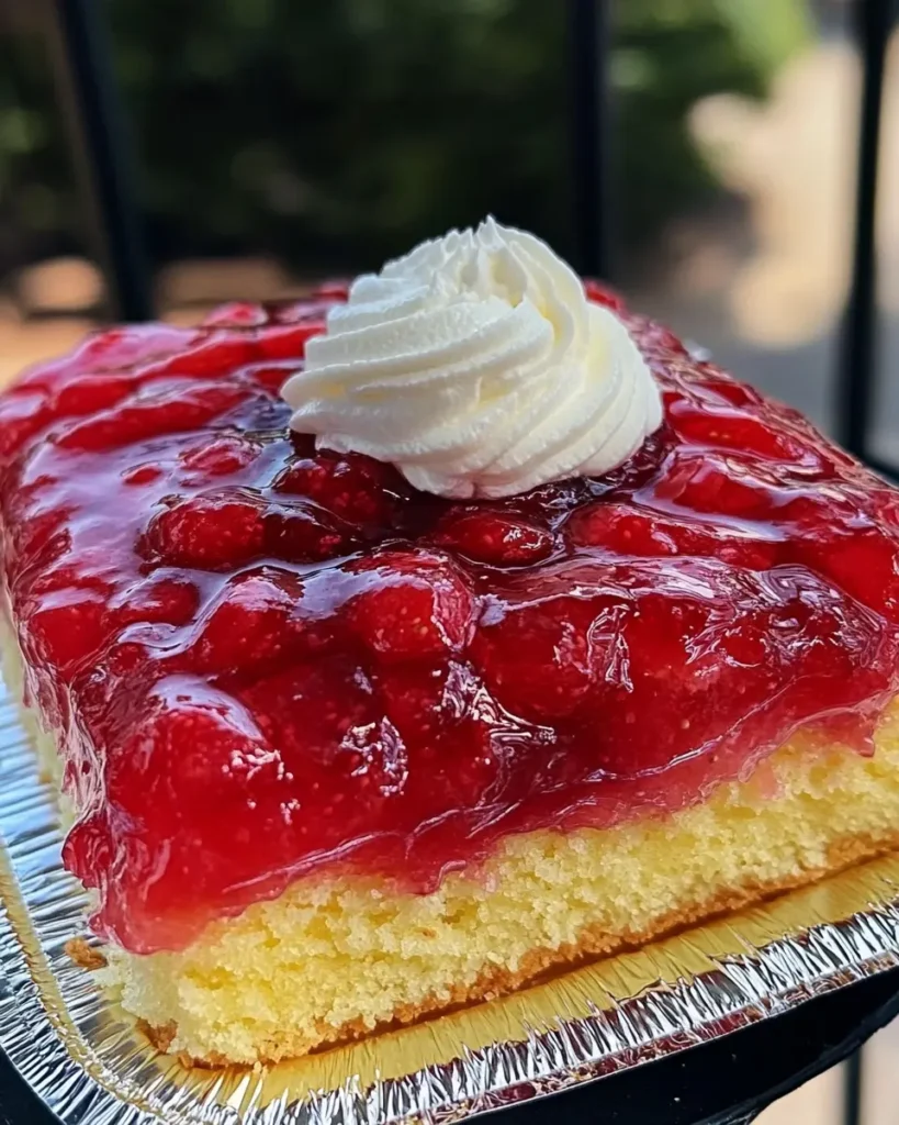 Strawberry Upside Down Cake