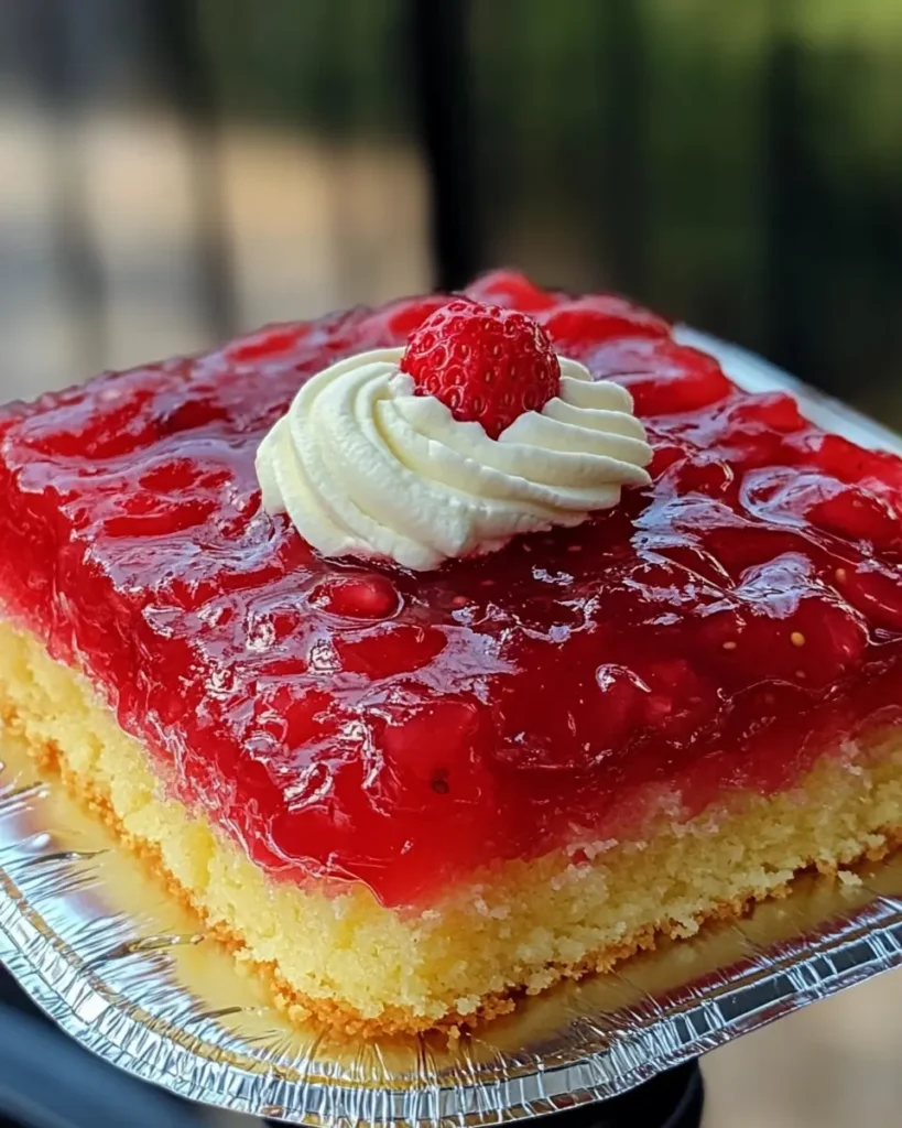 Strawberry Upside Down Cake